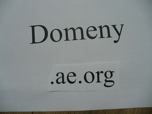 Domeny ae.org