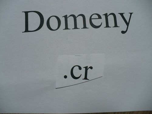 Domeny cr
