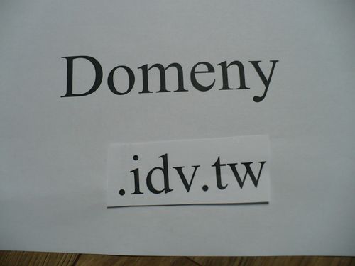 Domeny idv.tw