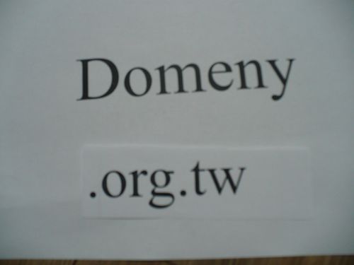 Domeny org.tw