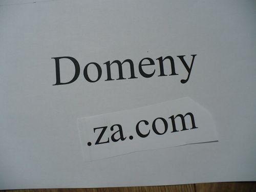 Domeny za.com
